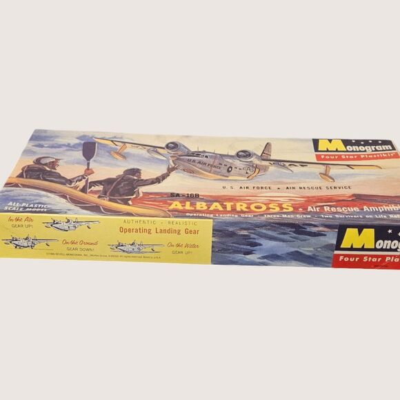 Albatross Air Rescue Monogram Model Airplane -- ITEM #4041 - Picture 4 of 5